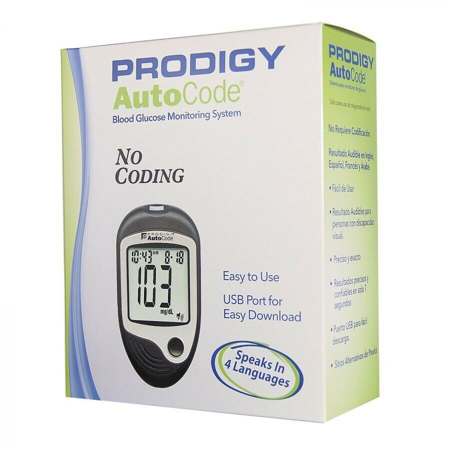 Glucómetro PRODIGY AutoCode – Mi Ecutienda