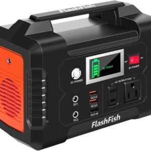 POWER STATION FlashFish de 200W, 40800 mAh