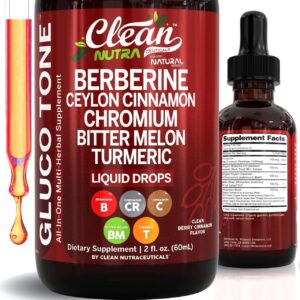Clean Berberine gotas de pimienta cayena